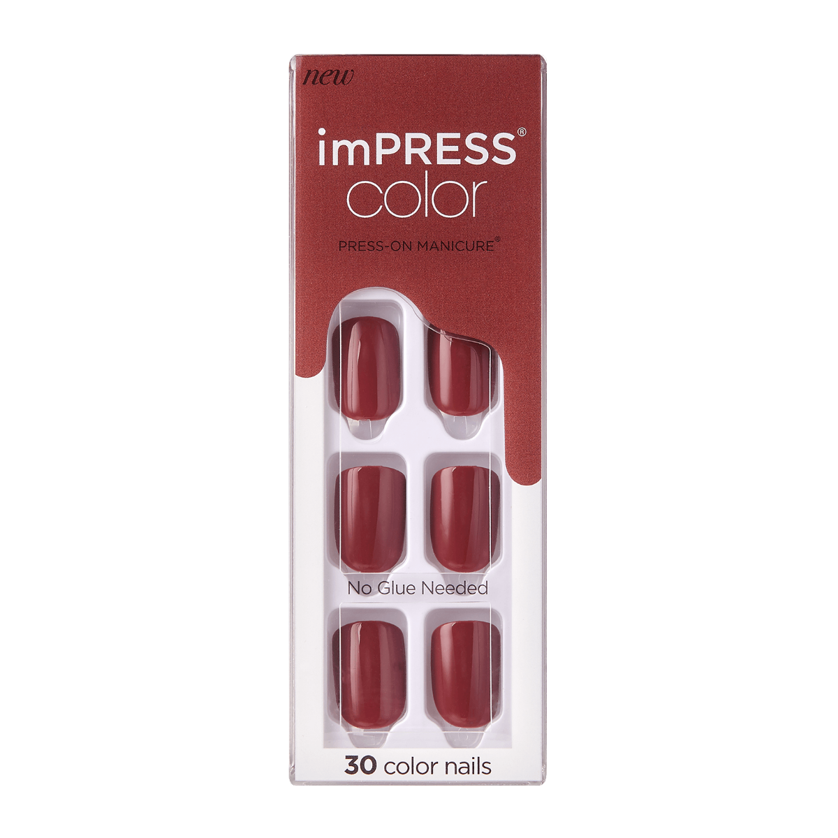 ხელოვნური ფრჩხილები KS imPRESS Color - Espress yourself- Kiss